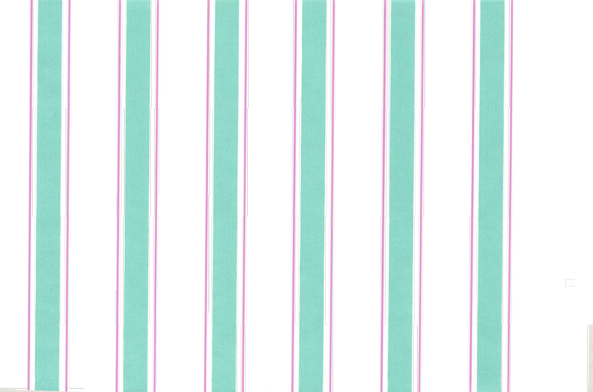 Indian Stripe Wallpaper Turquoise/Pink | Mally Skok Design | Interior  Designer Boston | Fabric Designer